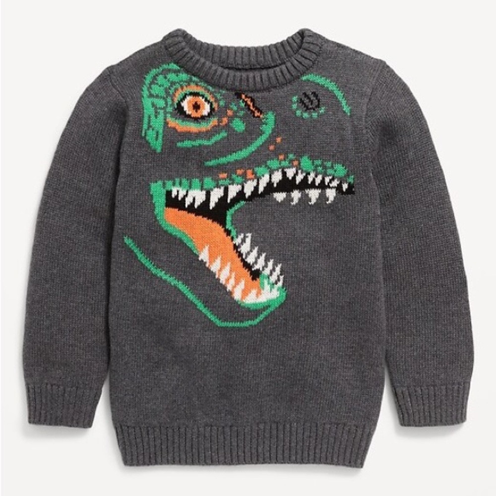 Old Navy T.Rex Dinosaur Kids Sweater